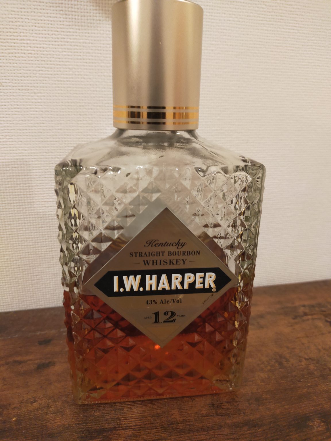 終売I.Wハーパー空瓶 - ウイスキー
